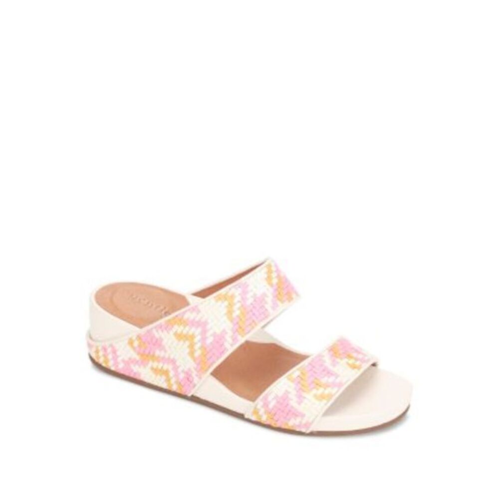 GENTLE SOULS KENNETH COLE Womens Pink Gisele Wedge Sandal 9.5 M